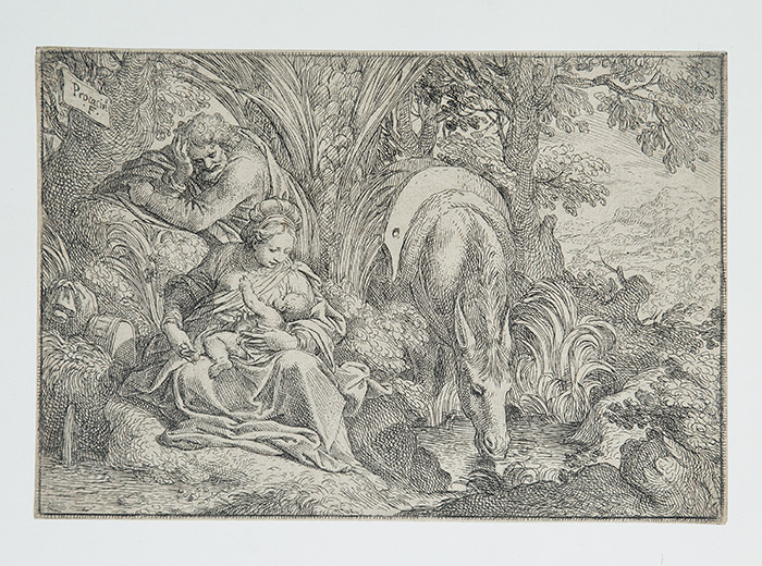 Rest on the flight into Egypt